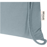 Borsa con cordoncino  in materiale riciclato GRS da 140 g/m² Oregon Blend - 5L personalizzato con logo - Pubblienne