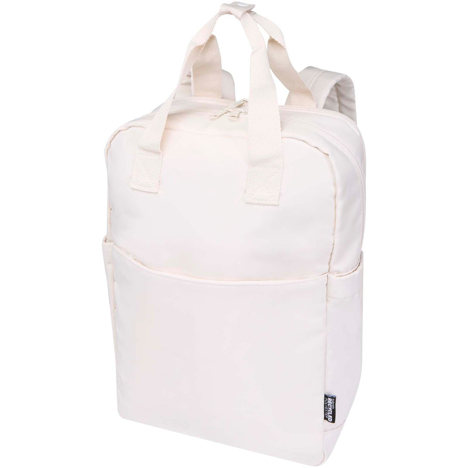 Zaino da viaggio per portatile da 14" in materiale riciclato da 9 litri Trip Aware™ personalizzato con logo - Pubblienne