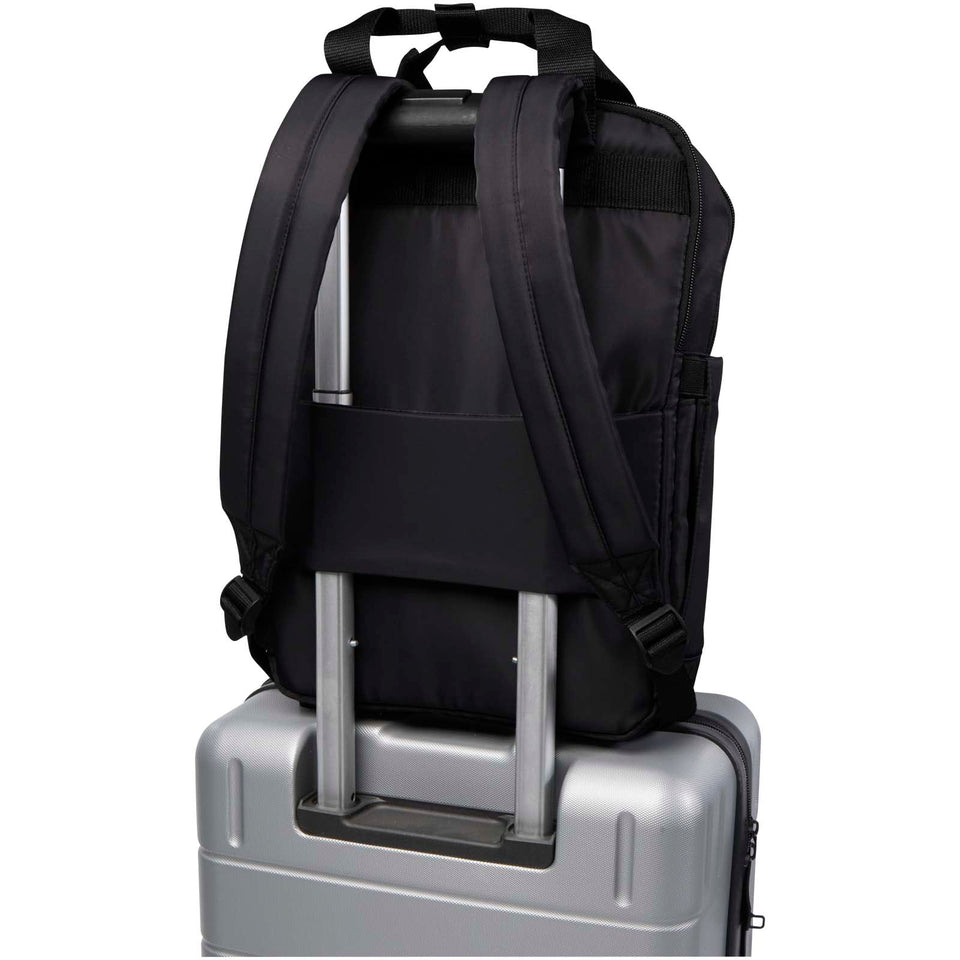 Zaino da viaggio per portatile da 14" in materiale riciclato da 9 litri Trip Aware™ personalizzato con logo - Pubblienne