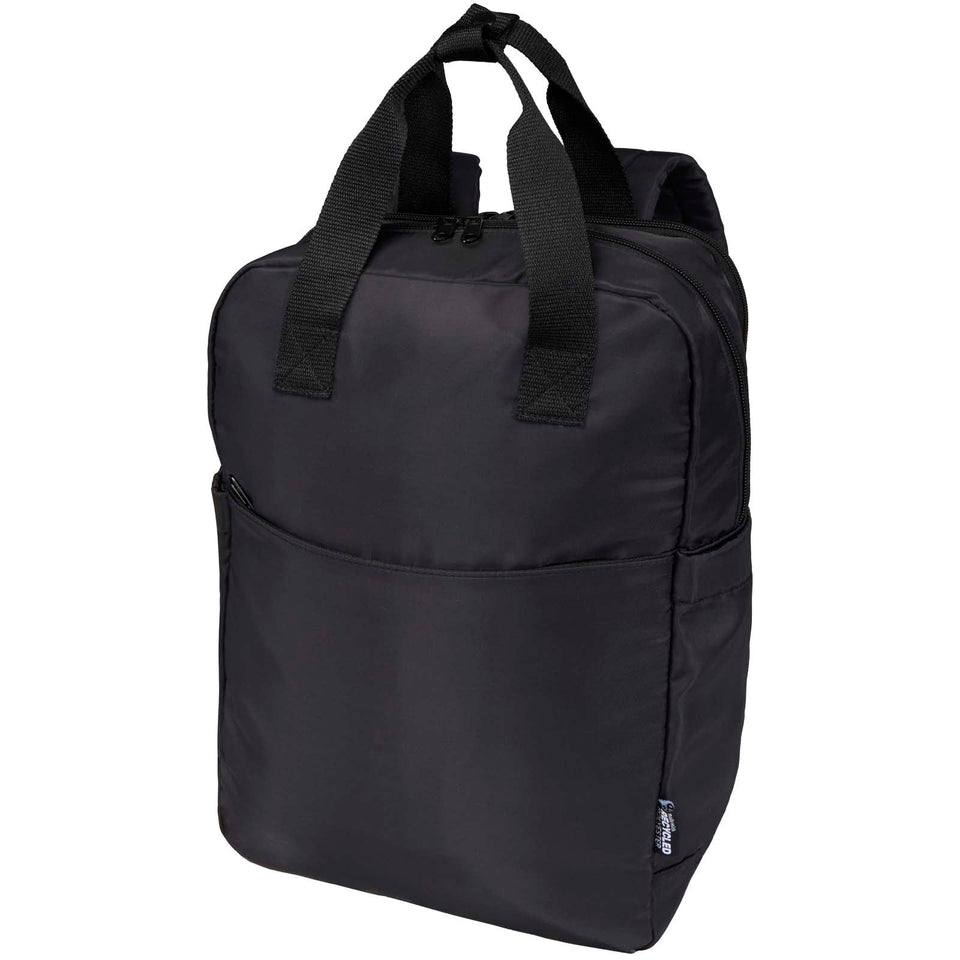 Zaino da viaggio per portatile da 14" in materiale riciclato da 9 litri Trip Aware™ personalizzato con logo - Pubblienne