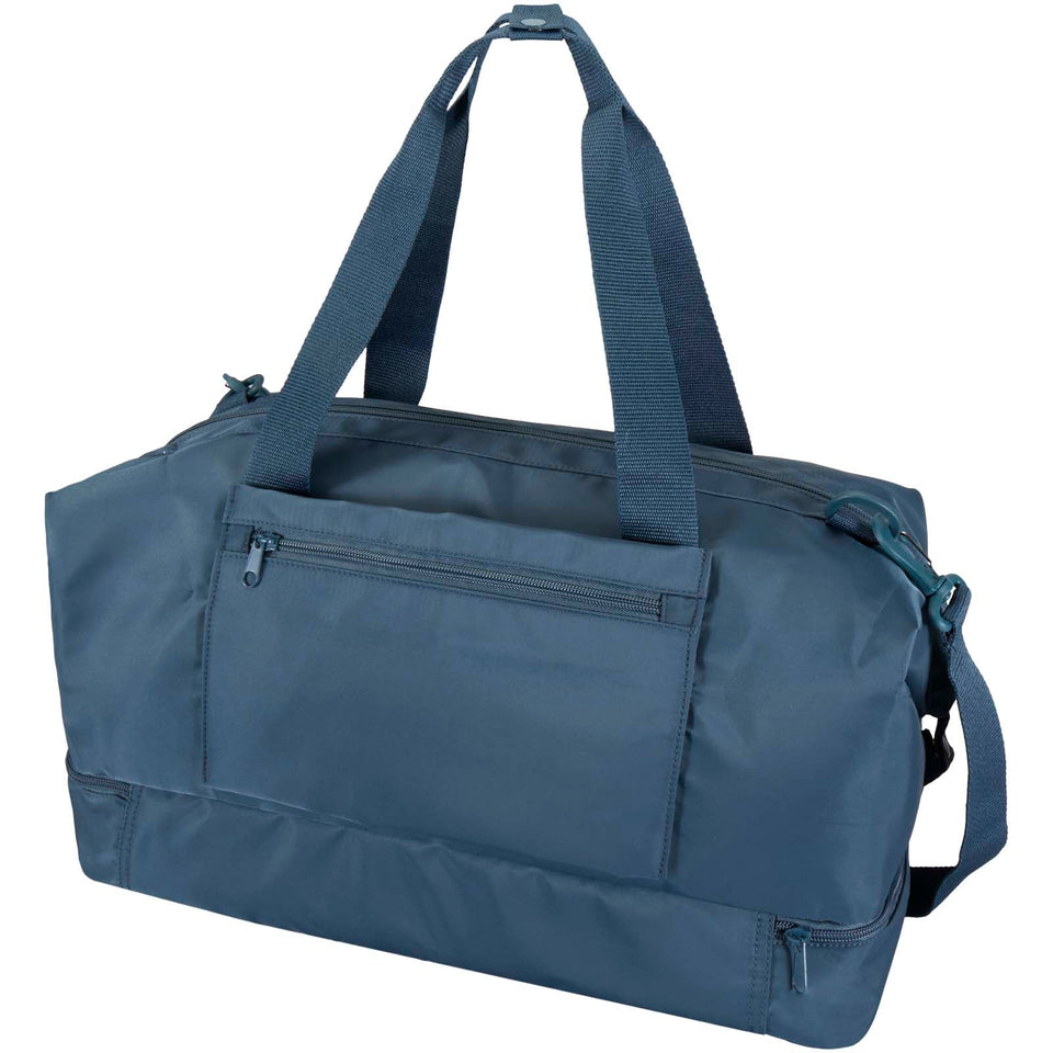 Borsone da viaggio in materiale riciclato da 42 litri Trip Aware™ personalizzato con logo - Pubblienne