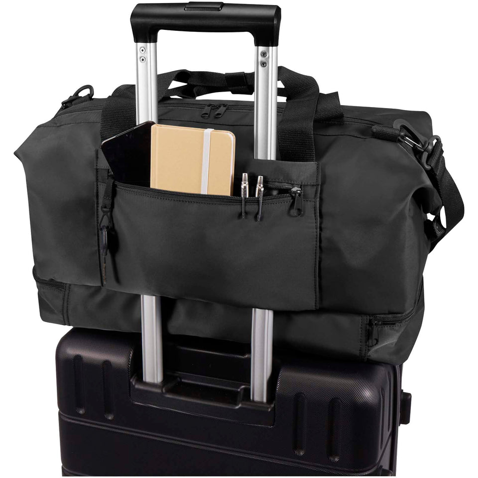 Borsone da viaggio in materiale riciclato da 42 litri Trip Aware™ personalizzato con logo - Pubblienne