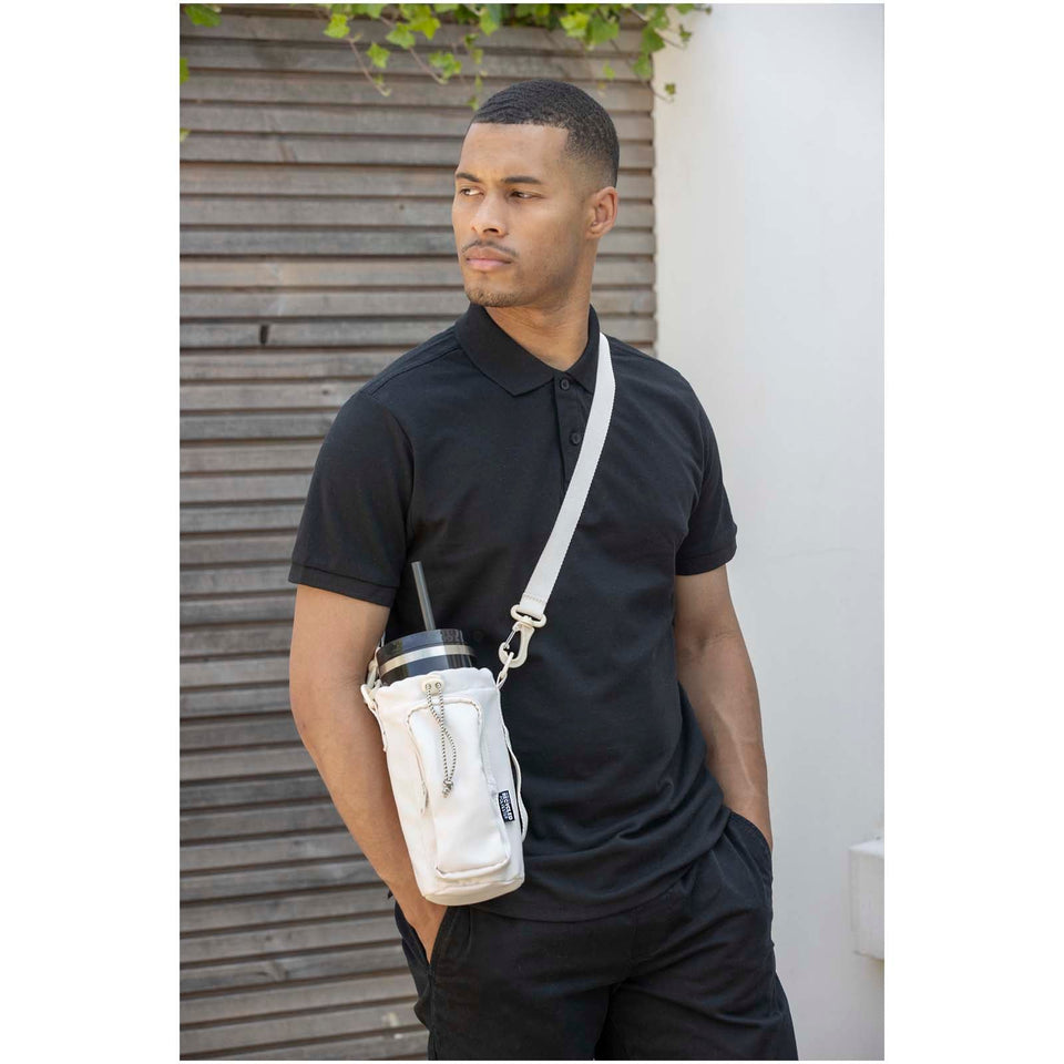 Borsa da viaggio per bottiglie in materiale riciclato da 2 litri Trip Aware™ personalizzato con logo - Pubblienne