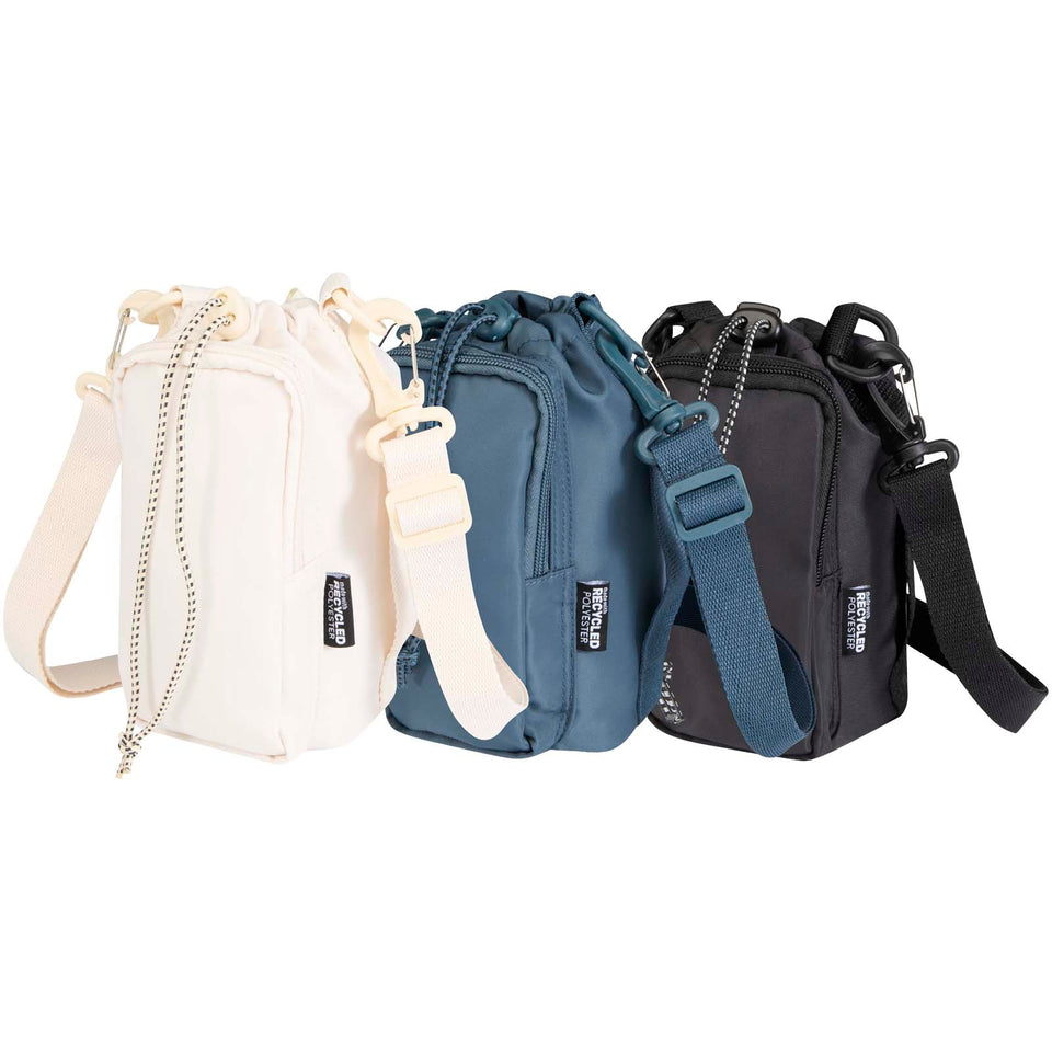 Borsa da viaggio per bottiglie in materiale riciclato da 2 litri Trip Aware™ personalizzato con logo - Pubblienne