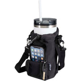 Borsa da viaggio per bottiglie in materiale riciclato da 2 litri Trip Aware™ personalizzato con logo - Pubblienne