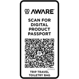 Beauty case in materiale riciclato da 6 litri Trip Aware™ personalizzato con logo - Pubblienne