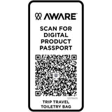 Beauty case in materiale riciclato da 6 litri Trip Aware™ personalizzato con logo - Pubblienne