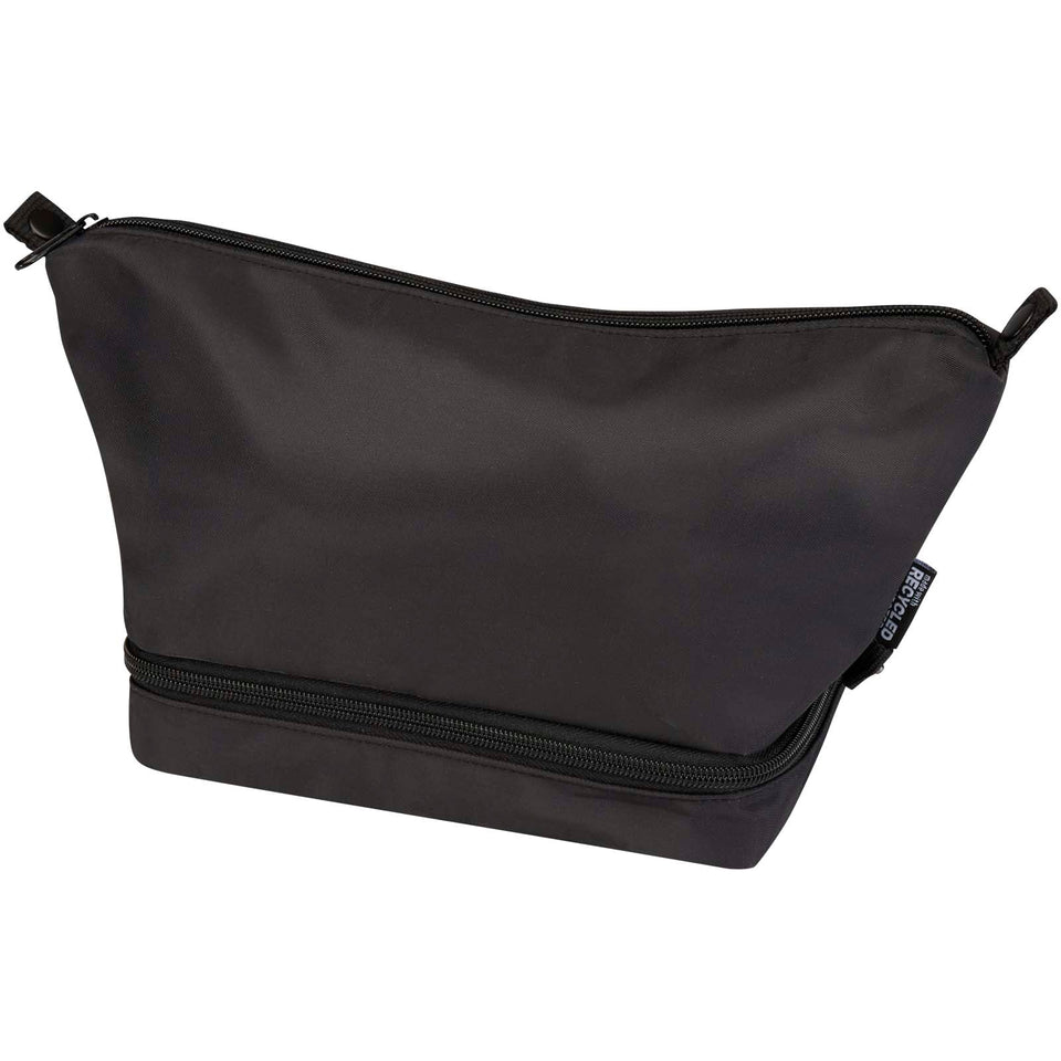 Beauty case in materiale riciclato da 6 litri Trip Aware™ personalizzato con logo - Pubblienne