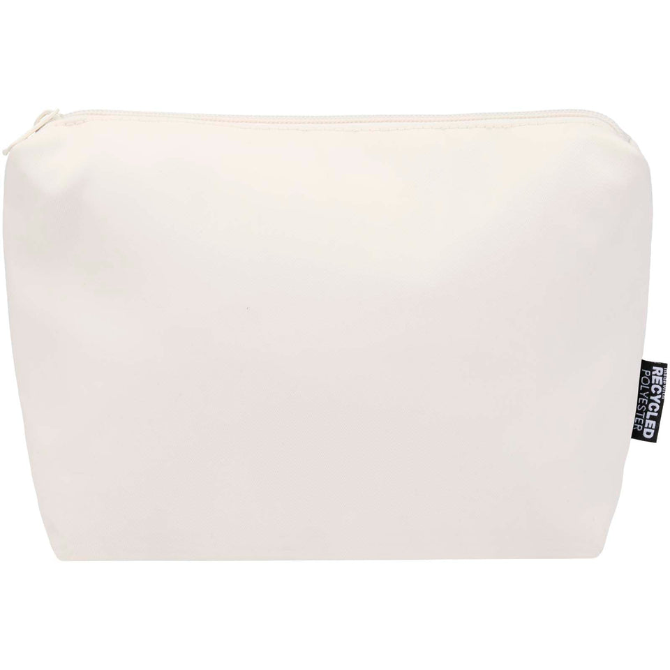 Beauty case da viaggio in materiale riciclato da 2 litri Trip Aware™ personalizzato con logo - Pubblienne