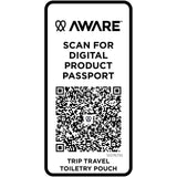 Beauty case da viaggio in materiale riciclato da 2 litri Trip Aware™ personalizzato con logo - Pubblienne
