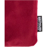 Set di beauty case in velluto riciclato certificato GRS Swift personalizzato con logo - Pubblienne