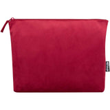 Set di beauty case in velluto riciclato certificato GRS Swift personalizzato con logo - Pubblienne