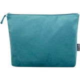 Set di beauty case in velluto riciclato certificato GRS Swift personalizzato con logo - Pubblienne