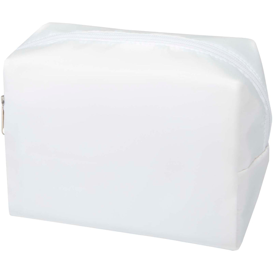 Beauty case in PET riciclato certificato GRS Muse personalizzato con logo - Pubblienne