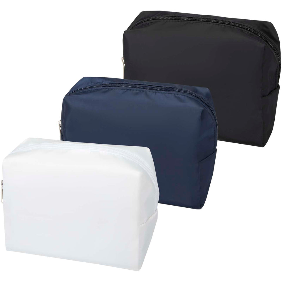 Beauty case in PET riciclato certificato GRS Muse personalizzato con logo - Pubblienne