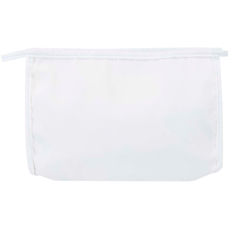 Pochette per articoli da toilette in PET riciclato certificato GRS Muse personalizzato con logo - Pubblienne