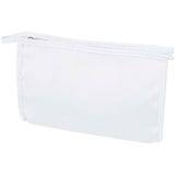 Pochette per articoli da toilette in PET riciclato certificato GRS Muse personalizzato con logo - Pubblienne