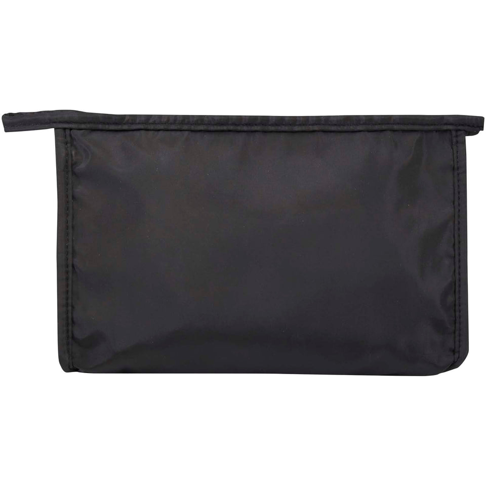 Pochette per articoli da toilette in PET riciclato certificato GRS Muse personalizzato con logo - Pubblienne