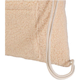 Zaino con cordoncino in sherpa riciclato certificato GRS da 9 litri Bear personalizzato con logo - Pubblienne
