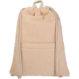 Zaino con cordoncino in sherpa riciclato certificato GRS da 9 litri Bear personalizzato con logo - Pubblienne
