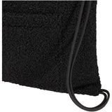 Zaino con cordoncino in sherpa riciclato certificato GRS da 9 litri Bear personalizzato con logo - Pubblienne