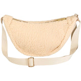 Borsa a tracolla in sherpa riciclato certificato GRS da 3 litri Bear personalizzato con logo - Pubblienne