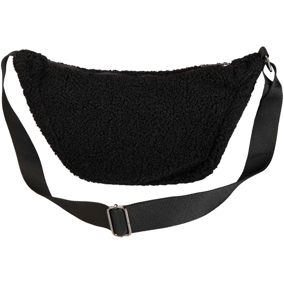 Borsa a tracolla in sherpa riciclato certificato GRS da 3 litri Bear personalizzato con logo - Pubblienne