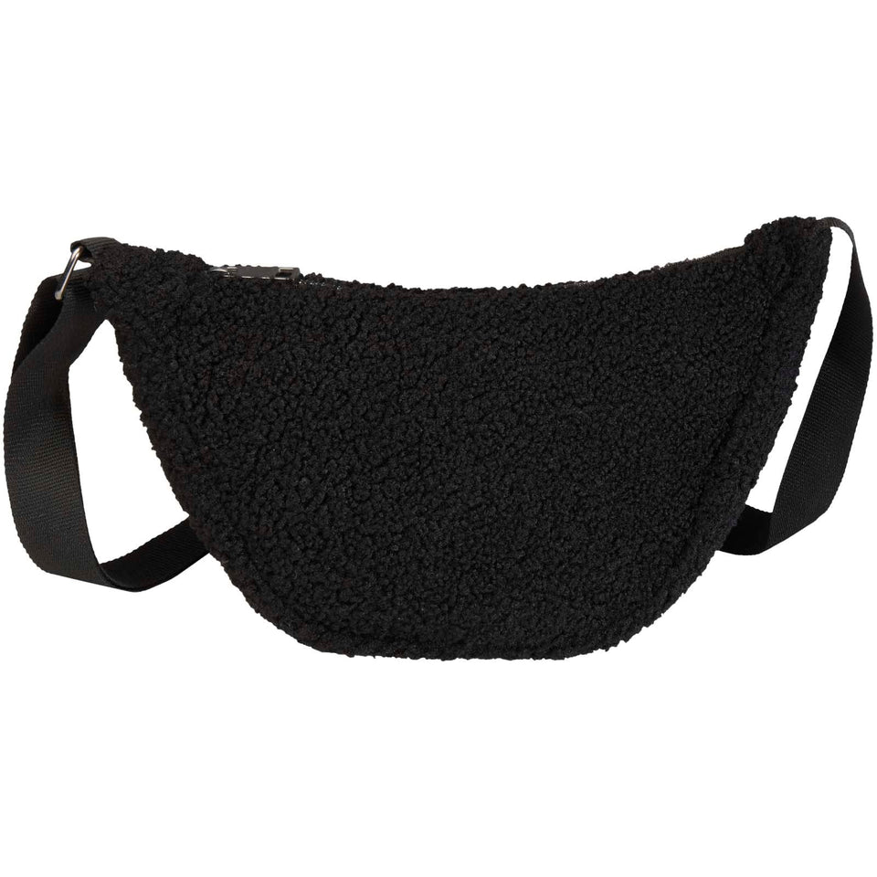 Borsa a tracolla in sherpa riciclato certificato GRS da 3 litri Bear personalizzato con logo - Pubblienne