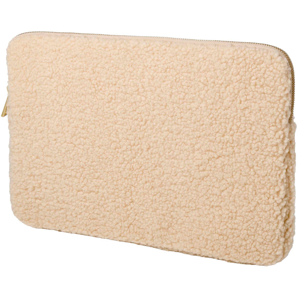Custodia per portatile da 13" in sherpa riciclato certificato GRS da 2 litri Bear personalizzato con logo - Pubblienne