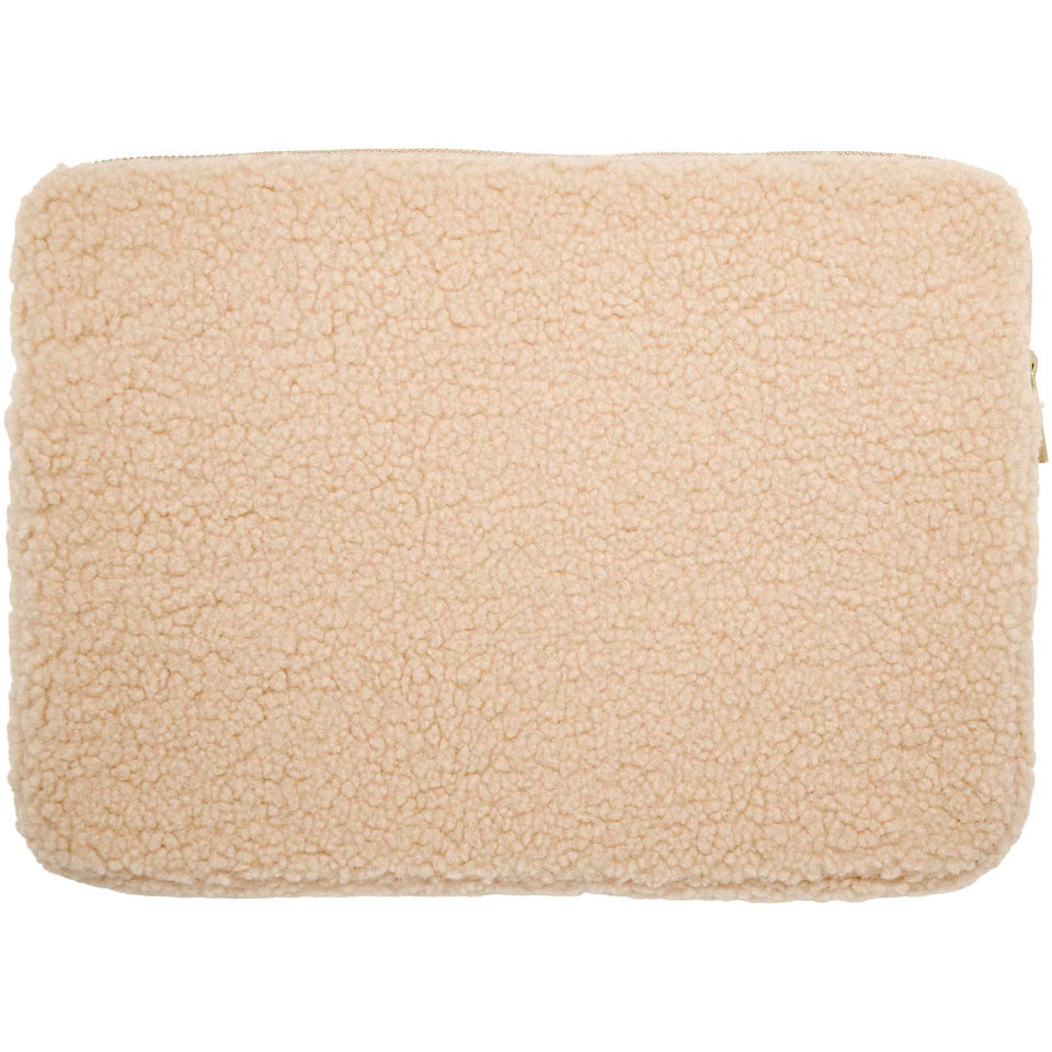 Custodia per portatile da 13" in sherpa riciclato certificato GRS da 2 litri Bear personalizzato con logo - Pubblienne