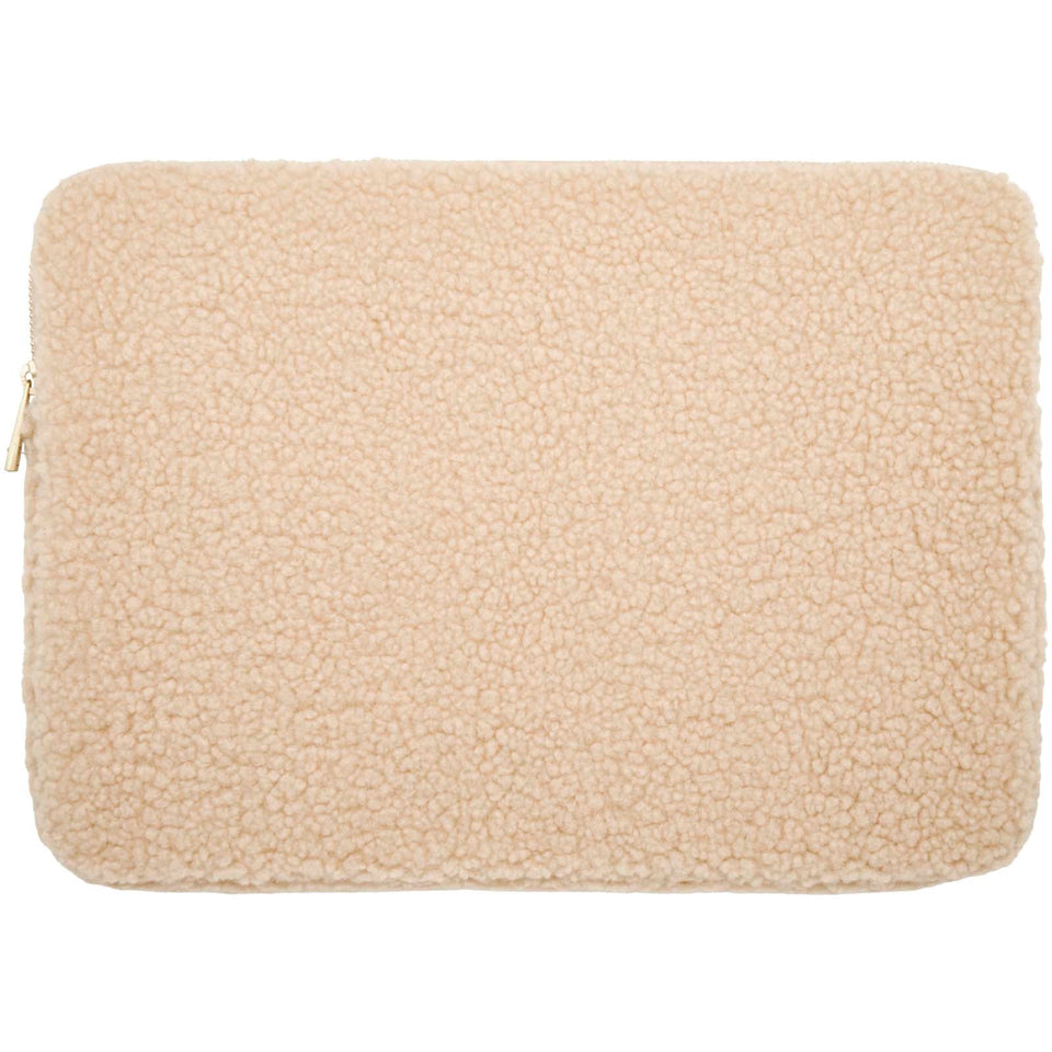 Custodia per portatile da 13" in sherpa riciclato certificato GRS da 2 litri Bear personalizzato con logo - Pubblienne