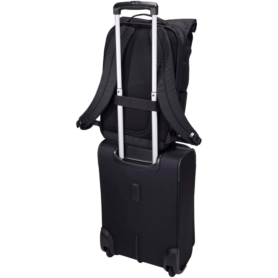 Zaino roll-top espandibile per portatile da 17" in materiale riciclato Case Logic Variate personalizzato con logo - Pubblienne