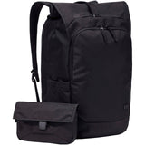 Zaino roll-top espandibile per portatile da 17" in materiale riciclato Case Logic Variate personalizzato con logo - Pubblienne