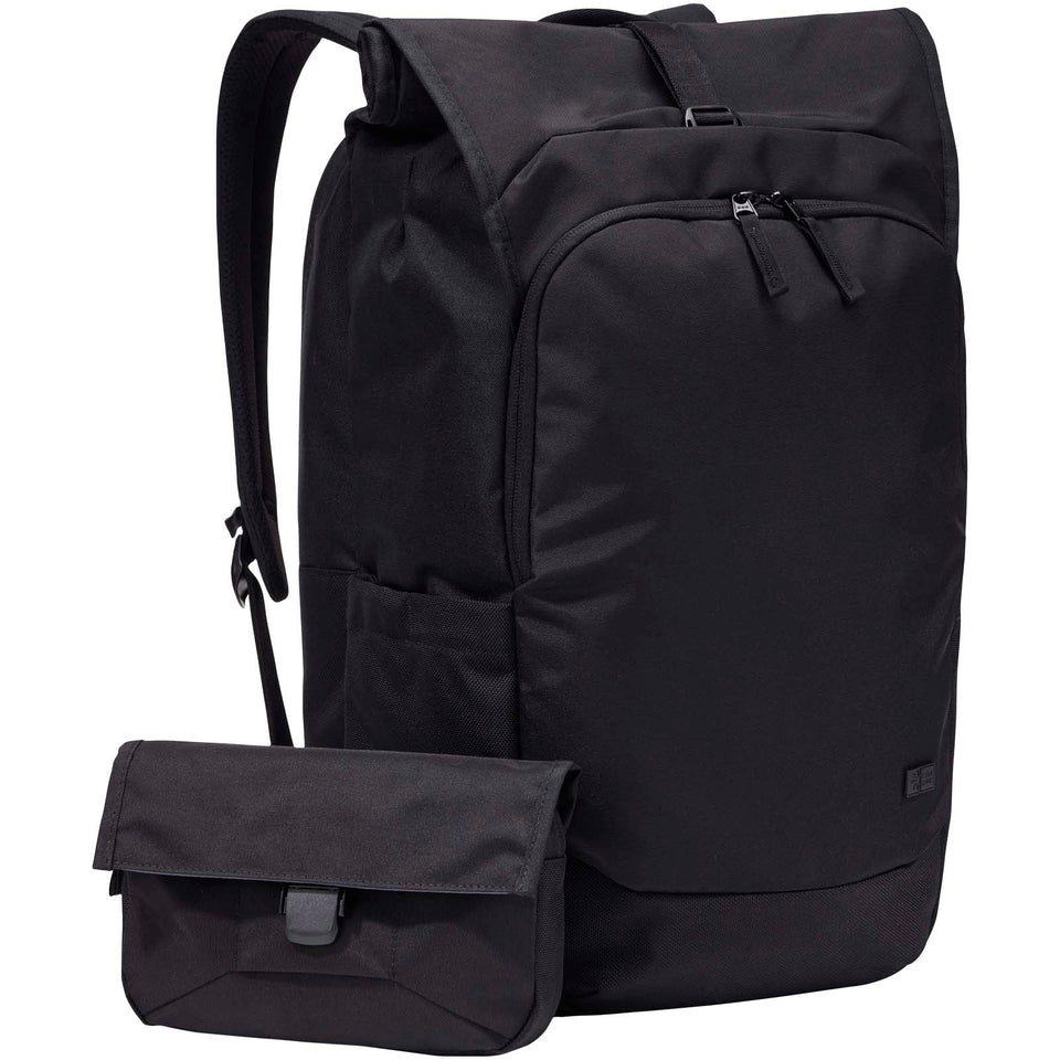 Zaino roll-top espandibile per portatile da 17" in materiale riciclato Case Logic Variate personalizzato con logo - Pubblienne