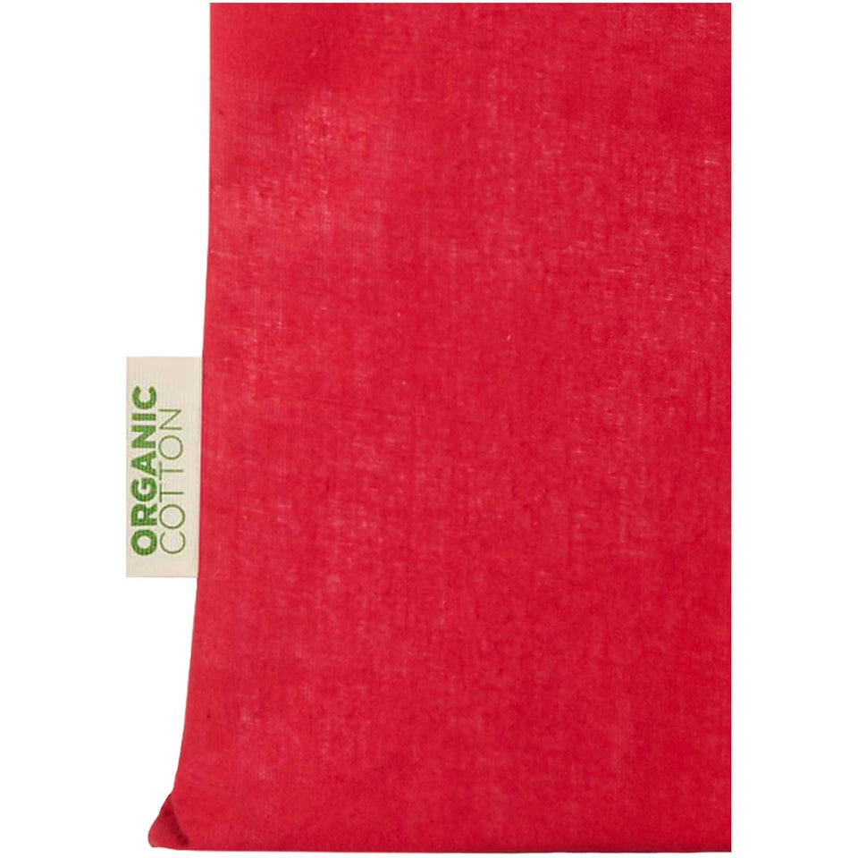 Tote bag in cotone biologico certificato OCS da 140 g/m² Odisha -7L personalizzato con logo - Pubblienne