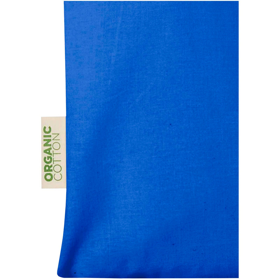 Tote bag in cotone biologico certificato OCS da 140 g/m² Odisha -7L personalizzato con logo - Pubblienne