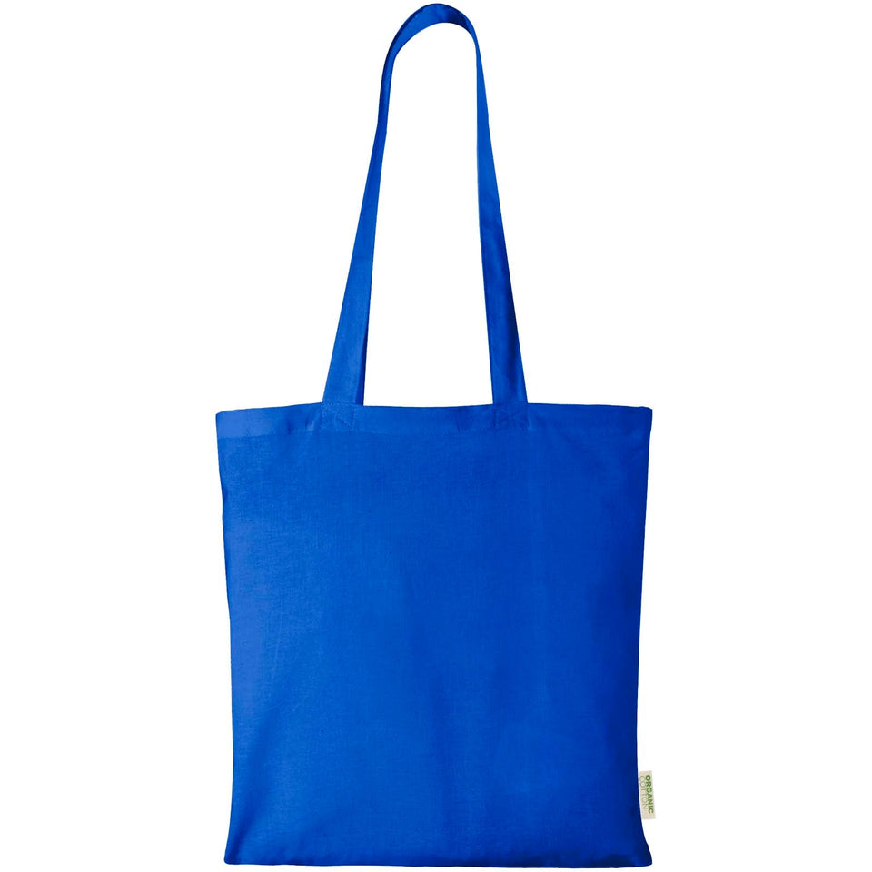 Tote bag in cotone biologico certificato OCS da 140 g/m² Odisha -7L personalizzato con logo - Pubblienne