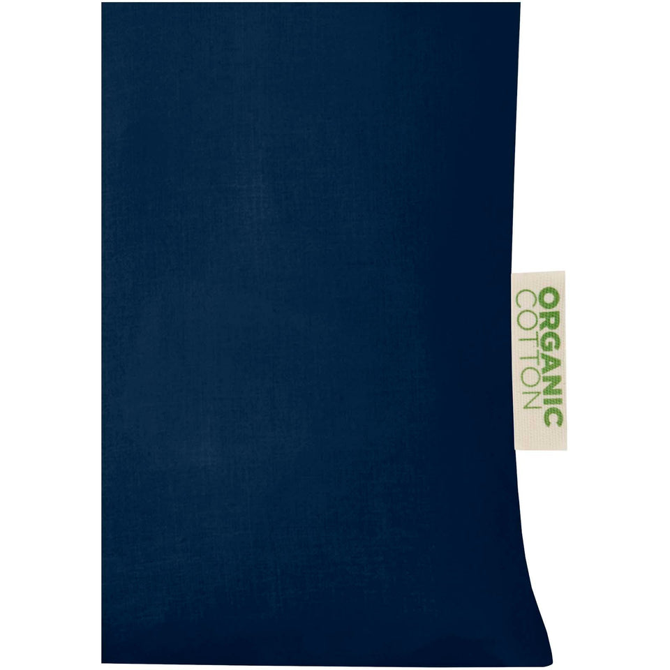 Tote bag in cotone biologico certificato OCS da 140 g/m² Odisha -7L personalizzato con logo - Pubblienne