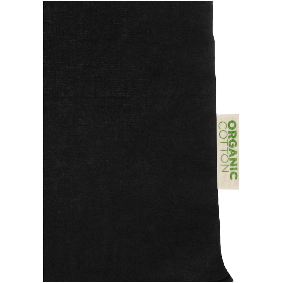 Tote bag in cotone biologico certificato OCS da 140 g/m² Odisha -7L personalizzato con logo - Pubblienne