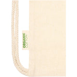 Borsa con cordoncino in tessuto biologico certificato OCS da 140 g/m² Odisha  - 5L personalizzato con logo - Pubblienne