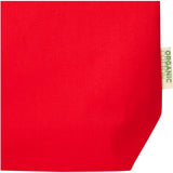 Tote bag da 11 litri con base ampia in tessuto biologico certificato OCS da 180 g/m² Odisha personalizzato con logo - Pubblienne