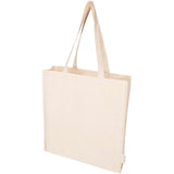 Tote bag a soffietto da 14 litri in tessuto biologico certificato OCS da 180 g/m² Odisha -14L personalizzato con logo - Pubblienne