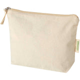 Beauty case in tessuto biologico certificato OCS da 180 g/m² Odisha - 1L personalizzato con logo - Pubblienne