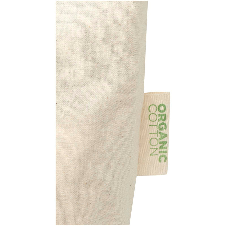 Beauty case in tessuto biologico certificato OCS da 180 g/m² Odisha - 1L personalizzato con logo - Pubblienne