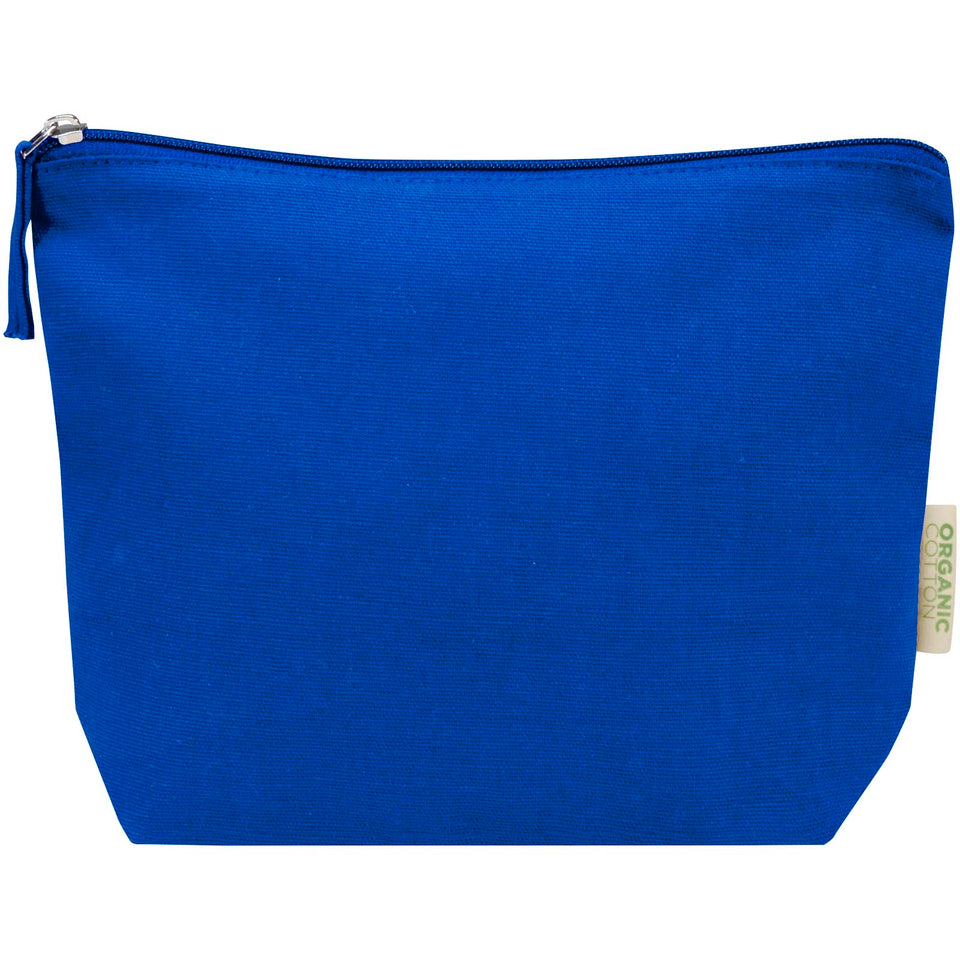 Beauty case in tessuto biologico certificato OCS da 180 g/m² Odisha - 1L personalizzato con logo - Pubblienne