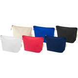 Beauty case in tessuto biologico certificato OCS da 180 g/m² Odisha - 1L personalizzato con logo - Pubblienne