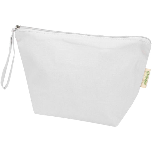 Custodia per accessori grande in tessuto biologico certificato OCS da180 g/m² Odisha - 3L personalizzato con logo - Pubblienne