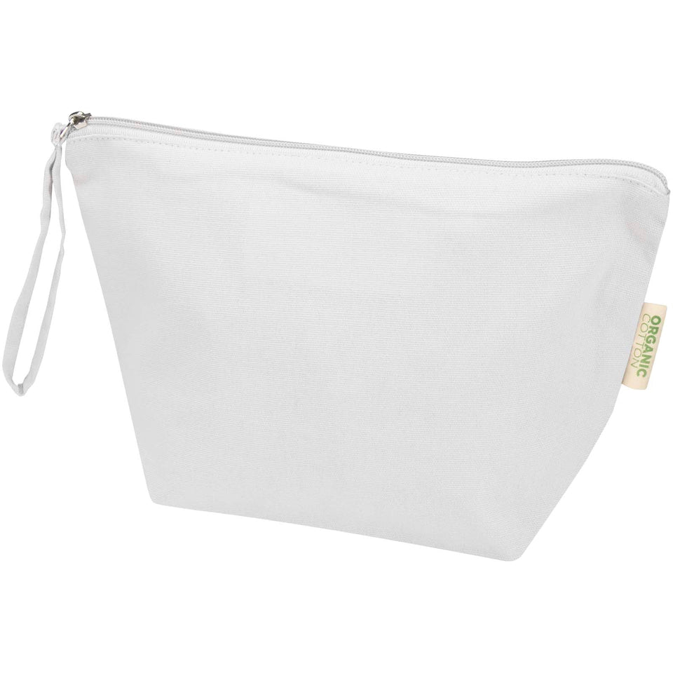 Custodia per accessori grande in tessuto biologico certificato OCS da180 g/m² Odisha - 3L personalizzato con logo - Pubblienne