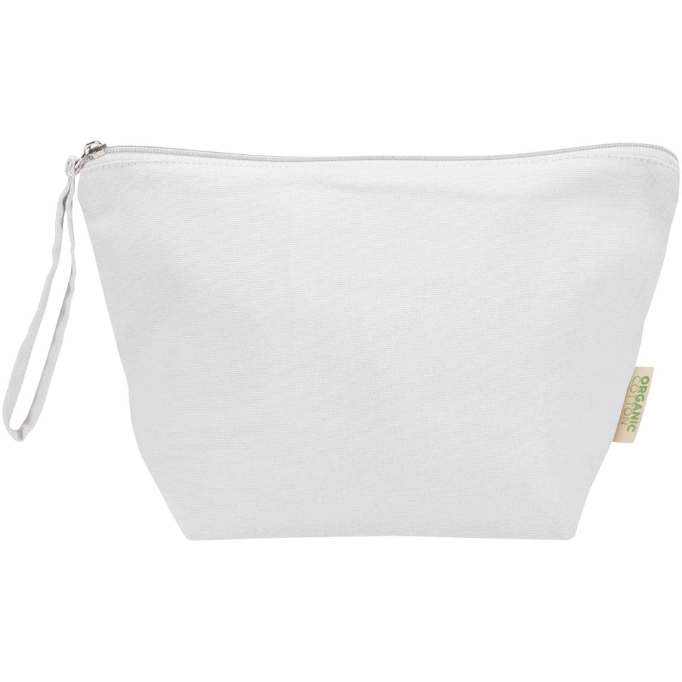 Custodia per accessori grande in tessuto biologico certificato OCS da180 g/m² Odisha - 3L personalizzato con logo - Pubblienne