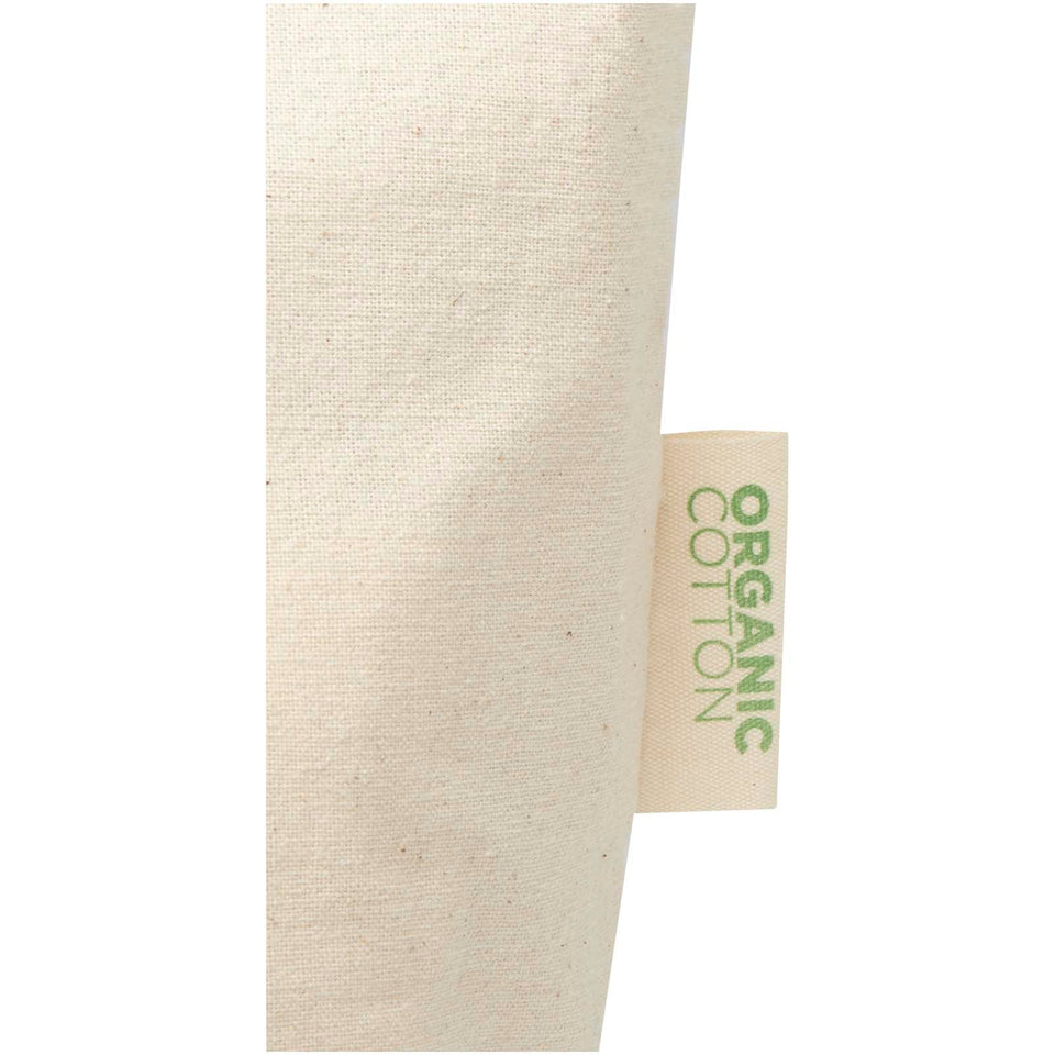 Custodia per accessori grande in tessuto biologico certificato OCS da180 g/m² Odisha - 3L personalizzato con logo - Pubblienne